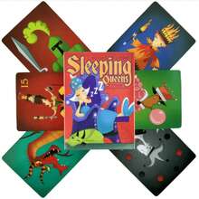 Sleeping Queen Board Game Cards, Board Games, Family Gift Awakening Queen Strategy Games, Fun Game Cards, Board Games, Suitable For Family Gifts, Perfect Entertainment Time To Play Activities - Sleeping Queens - View 1