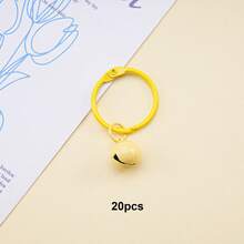 20Pcs Colorful Pentagram Bell Charms, Mini Star Bell Pendants For DIY Keychain, Bag Backpack Earphone Case Jewelry Making Supplies - Small Bell Keychain - View 40