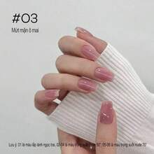 15ml Icy Transparent Nude Nail Polish Gel, 2026 New Solid Color Base Color, Versatile Commute Jade Nude Nail Polish Dedicated Gel - Multicolor - View 14