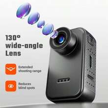 2K Thumb Action Camera, HD Sports Camera, Auto Exposure, 800mAh Battery, Comes With Magnetic Lanyard And Various Cycling Mounts, Suitable For Travel Vlogs, Cycling, Hiking, And Sports Enthusiasts, A Perfect Birthday Or Holiday Gift - View 6