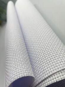 30*30cm White Cross Stitch Fabric, 11CT Medium Grid / 14CT Small Grid Aida Cloth 1pc, Uniform Mesh Precise Embroidery Base, Suitable For Fine Needlework Creation, Pattern Embroidery And Handmade Art Crafting - Cross-stitch Fabric - View 4