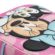 Cerdá Minnie Mouse Wheeled Backpack For Girls - 3D Pink Trolley, One Size, Lightweight And Durable, 67% Polyester/33% EVA, Officially Licensed Disney Product For Nursery And Back To School - Option 6 - View 6