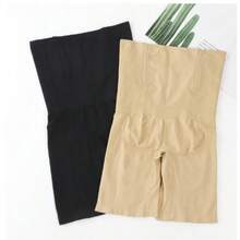 3 Shorts modelador longo cinta com paletas encolhe barriga - Três Peças Multicolorido - Visão 3