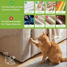1PC Cat Scratch Board PVC Anti-Cat Scratch Furniture Protector Single-Sided Sticky Couch Protector For Cats Claws Cat Scratch Deterrent For Furniture Door,Cat Accessories 196.85" X 11.81" - 30cm*5m - View 6