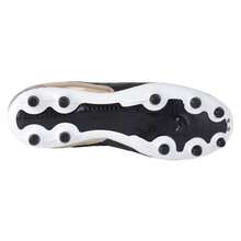 Fratello Shoe Store Eescord soccer tachones color negro con oro para hombre 3043, tenis para futbol soccer, calzado para césped sintético y natural, tenis deportivos de piel cómodos y ligeros - Negro - Ver 5