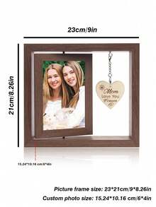Customized Photo Desktop Flip Photo Frame, Scroll Display, Personalized Photo Desktop Decor, Suitable For Home And Office, Rotating Photo Memory Box Ornament, Anniversary, Valentine's Day, Birthday, Graduation Gift Photo Display Stand - Multicolor - View 5
