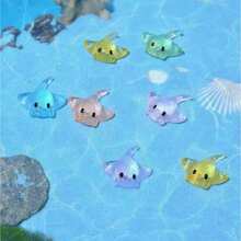 10/20/30/50pcs Realistic Colorful Fish Model, Ocean Animal Statue, Gift Or Reward, Birthday Gift/Fish Graduation Gift - Multicolor - View 6