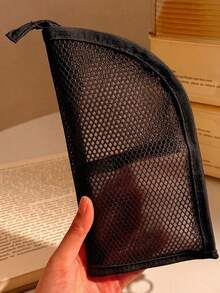 Reise Kulturtasche, wasserdichte Kosmetiktasche für unterwegs, Zahnbürstenhalter für Hotels, Make-up Tasche, Organizer Tasche mit großer Kapazität, atmungsaktive Mesh Tasche zum Tragen von Pflegeprodukten - Verschiedenfarbig - Übersicht 10