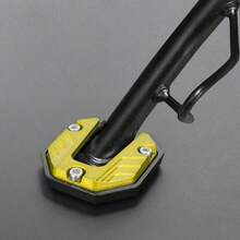 Motorcycle Side Stand: Anti-Slip Motorcycle Side Stand Extension Plate, Motorcycle Accessory With Extended Anti-Slip Side Stand Base, Motorcycle Side Stand Extension Plate, Side Stand Extender With Anti-Slip Base, Suitable For Motorcycles, Electric Bikes, Scooters And Other Motorcycles - Multicolor - View 23