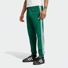 Adidas Men's Retro Casual Sports Jogger Pants - Green - View 1