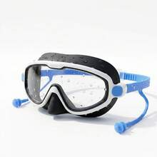 Children's Swimming Mask, Anti-Splash, No Water In Nose, Anti-Fog, UV Protection, Wide Field Of View, Soft Silicone, Adjustable S, First Day Of School - Multicolor - View 6