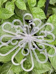 4pcs/1set Plant Stem Support Clips, Suitable For Indoor Potted Plants, Home Garden, Botanical Garden, Park, School Campus, Cafe, Restaurant, Office, Etc. - Multicolor - View 8