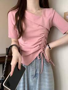 Women Tops - Black - View 11