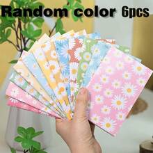 12pcs Random Spring Daisy Pocket Notebooks - Lined Pages, Stitched Binding For Better Durability, Gift For Family, Friends, Classmates, Colleagues School Supplies - Rectangle - View 13