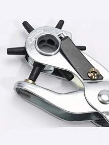 Leather Hole Punch, 9 Inch Belt Hole Punch, Heavy Duty Leather, #6 Rotary Belt Hand Punch, Suitable For Belts, Shoulder Straps, DIY Leather Crafts And Repair - A - View 9