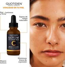 Vitamin C + Hyaluronic Acid + Vitamin E Serum | 95% Natural Ingredients | Skincare | Radiance, Hydration, Firmness & More Even Skin Tone | Lightweight Texture & Non-Greasy Feel | Facial Skincare Serum Ideal For All Skin Types - 30ml - 套裝 2 精華液 - 查看 4