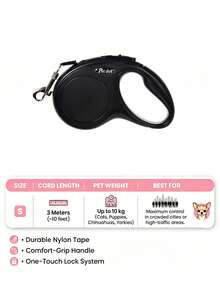 Cute Retractable Dog Leash 3M/5M Automatic Extendable Puppy Walking Traction Rope Lead For Small Medium Dogs Cats Pet Accessories - Multicolor - View 11