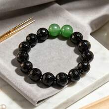 Zhenwei xina Bohemian-Style Natural Stone Beaded Bracelets, Versatile For Summer Vacations, Niche Light Luxury Accessories, Ideal Gifts - 1 - View 6