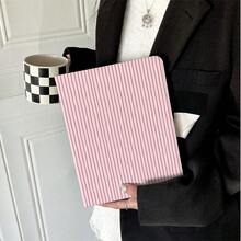 1件書本式翻蓋平板保護殼，附多角度支架與筆槽，相容 iPad 10代 10.9吋 2022 智慧保護殼/Air 13(M3 2025)/Air 11(M3 2025)/11(A16 2025)/Galaxy Tab S10+/S9/A17，適用於 Pad、MatePad、Pad、Honor Pad、Xiaoxin Pad - 彩色 - 查看 2