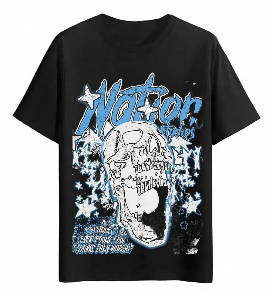 Stack O Starve Imerge T-Shirts - Black - View 1