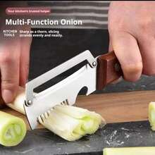 2026 NEW 1/2/3PCS Multi-Functional Vegetable Peelers For Kitchen, Wooden Handle Potato Peeler Hand Tool With Stainless Steel Blade, 2-In-1 Bottle Opener Fruit Peeler For Potato, Apple, Carrot, Mango - Default - View 5