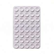 1-4pcs Silicone Adhesive Phone Holder, Non-Slip Silicone Sticky Phone Stand, Phone Case Holder, Hands-Free Phone Accessory, Selfie And Video Shooting Stand, Multi-Functional Phone Accessory, Suitable For All Models - Double-sided Suction Cup - View 7