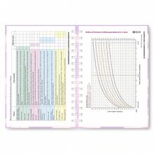 Caderneta de Vacinação Caderno de Saúde Temas Variados Menina Menino Kids Crianças Capa Dura Wire-o - H - Visão 8