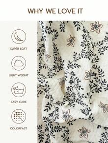 1 pieza Sábana de estilo bohemio 100% poliéster, textura de crepé de burbujas, patrón en relieve arrugado, unicolor ligero, decoración de dormitorio cómoda y transpirable - Multicolor - Ver 3