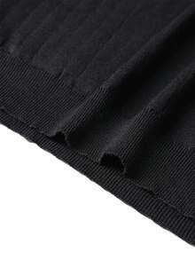 ZYNTH BALENO Men's Summer Ribbed Henley Neck Slim Fit Short Sleeve Sweater, Suitable For Outdoor Sports And Gym Workouts - Black - View 10