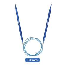 Detachable Interchangeable Circular Knitting Needles, Blue Anodized Aluminum Needles With Detachable Flexible Cable, Smooth Rust-Resistant Circular Knitting Needles For Scarves, Hats, Sweaters And DIY Knitting Projects - Crochet Needles - View 13