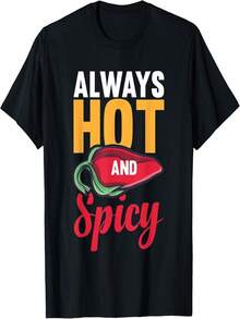 Mexican Party T-Shirt With Spicy And Fun Chili. - Black - View 1