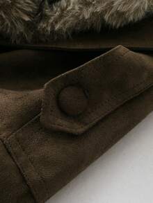 Mellowy Autumn/Winter New Women's European And American Style Fashion Simple Casual Jacket Coat - Grayish Brown - View 8