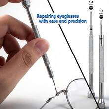 Eyeglass Repair Kit With Screws - All-In-One Glasses Repair Kit With Precision Screwdriver, Tweezers, Cleaning Cloth And Screws For Glasses - 1 - View 5