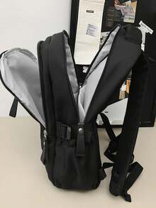 Men's Casual Backpack, Waterproof Lightweight Oxford Cloth Daily Use Bag, Suitable For School - Multicolor - View 4