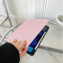 1件書本式翻蓋平板保護殼，附多角度支架與筆槽，相容 iPad 10代 10.9吋 2022 智慧保護殼/Air 13(M3 2025)/Air 11(M3 2025)/11(A16 2025)/Galaxy Tab S10+/S9/A17，適用於 Pad、MatePad、Pad、Honor Pad、Xiaoxin Pad - 彩色 - 查看 3