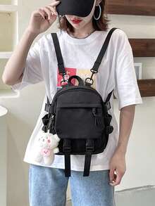 Balo mini thời trang phong cách Kawaii cho nữ, túi đeo vai đa năng cỡ nhỏ cho thiếu nữ, balo du lịch và đi học cho phái nữ - Nhiều màu - Xem 2