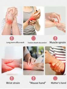 1pc Adjustable Wrist Strap, Comfortable Sports Wristband For Work, Fitness And Weightlifting, Suitable For Left Or Right Hand Support - ᅠ - View 6