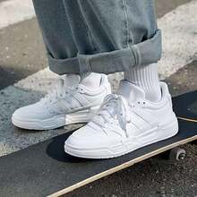 Adidas New Casual Versatile Thick Sole Unisex Low-Top Sports Couple Sneakers - White - View 3