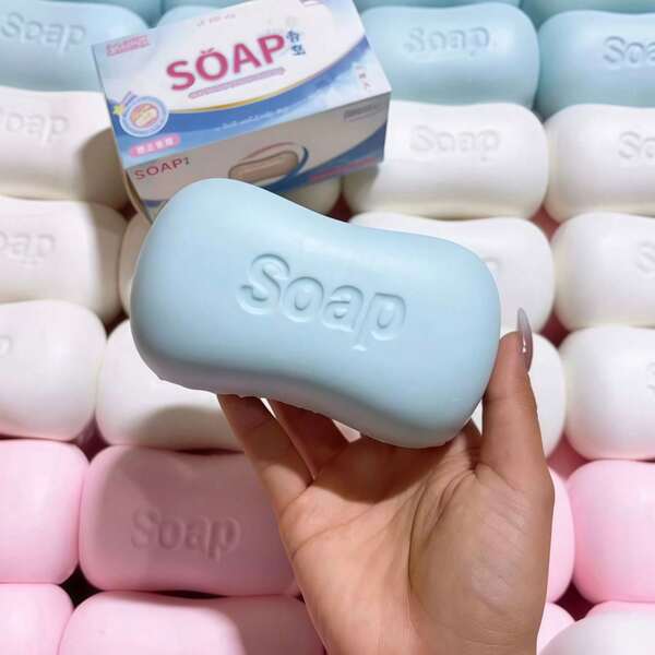 1pc Slow Rebound Realistic Soap Squishy Toy, 8-Inch Super Soft Elastic Stress Relief Squeeze Toy, High Rebound Office Pressure Relief Toy, Creative Comfortable Holiday Gift