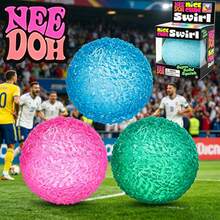 Textured Crystal Bumpy Ball Handcrafted Stress Squeeze - Schyl Ling Melojoy Style Jelly Transparent Fidget Sensory Decompression For Adults-World Cup Support! - Multicolor - View 3