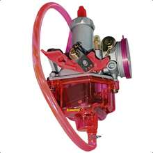 Fuchsia Carburetor Compatible With FT125 / DM125 / DT125 / 125Z – Sporty Design And Reliable Performance - Rose Red - View 4