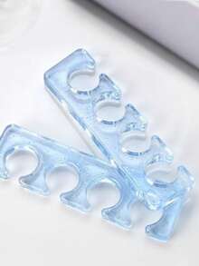 1 Pair Silicone Nail Separator Toe Separator Multi-Color Reusable Nail Art Tools - Multicolor - View 9