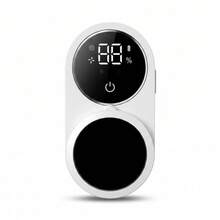 FIYIBAN 1pc Smart UV Toothbrush Sanitizer & Holder, Wall-Mounted Automatic Dust-Proof Cover With Digital Display, Type-C Rechargeable Disinfection Box, Holds 2 Toothbrushes, Bathroom Storage - White - View 10