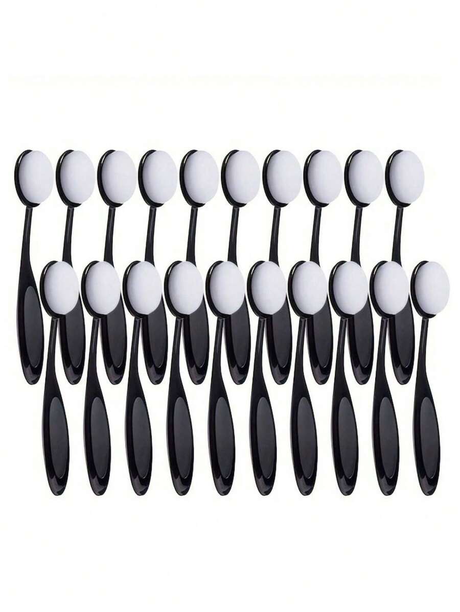 1pc/6pcs Multi-Function Ink Application And Blending Brush - Multi-Pack, With Precision Flat Tip, Suitable For Artists, DIY Crafts And Card Making - Multicolor - View 1
