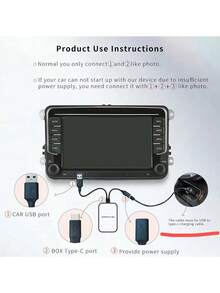 XUDA Android 14 2026 新款無線 CarPlay 與 Android Auto 智能盒子 3合1 四核 2GB+16GB/4GB+32GB 內建應用程式 支援 98% 原廠有線 CarPlay 或有線 Android Auto 車型 - A - 查看 4