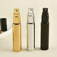 10ml 電鍍 UV 玻璃香水補充瓶 空噴霧瓶 旅行便攜 - 彩色 - 查看 2