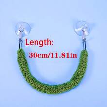 30cm Suction Cup Swinging Rope For Reptile Pets, Artificial Vine, Suitable For Snakes, Lizards, Geckos And Other Small Pets, Pet Fence Climbing Cotton Vine Decoration - Multicolor - View 3