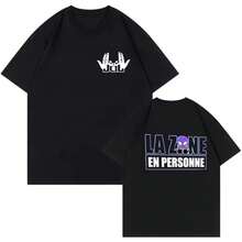 High-Quality Cotton Short-Sleeved Summer T-Shirt, Maillot Jul T-Shirt, Graphic T-Shirts, Clothing, Harajuku Graphic Casual T-Shirt - 白色 - 查看 1