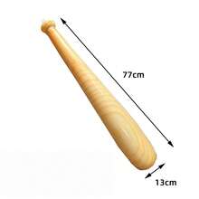 1 gậy bóng chày bơm hơi, chất liệu PVC, gậy bóng chày bơm hơi chất lượng cao, chắc chắn, vân gỗ, đạo cụ bơm hơi vui nhộn dùng để trêu chọc, đồ dùng ngoài trời/tiệc tùng, quà tặng sinh nhật/ngày lễ. - Nhiều màu - Xem 17