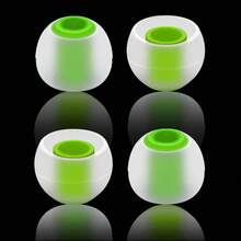 4PCS/Pack Universal Silicone Earphone Tips, Pure Silicone Ear Tips, Colorful Silicone Earbuds, In-Ear Earphone Tips, Soft And Comfortable, Washable And Easy To Clean - Multicolor - View 23